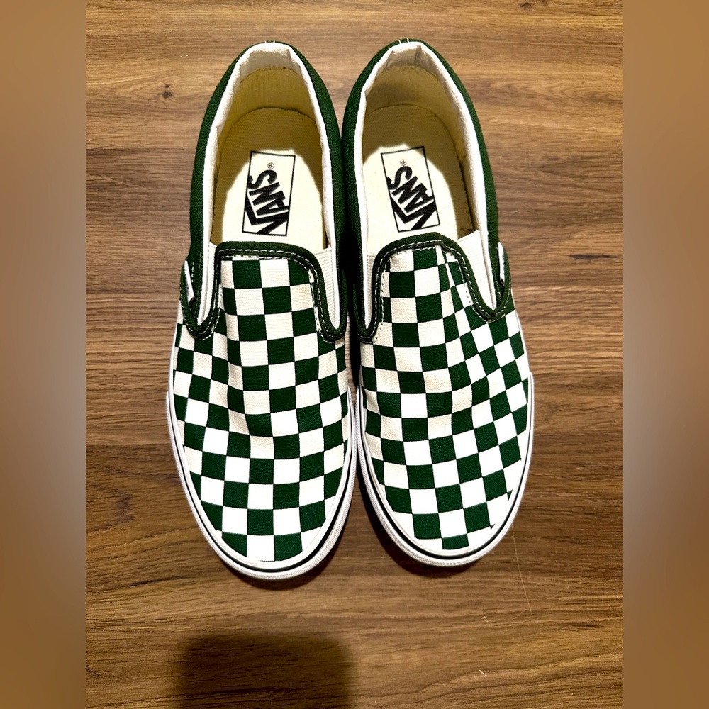 Checkered Slip-On Vans